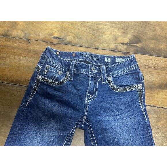 Miss Me Dark Blue Kids Jeans - Picture 3 of 10